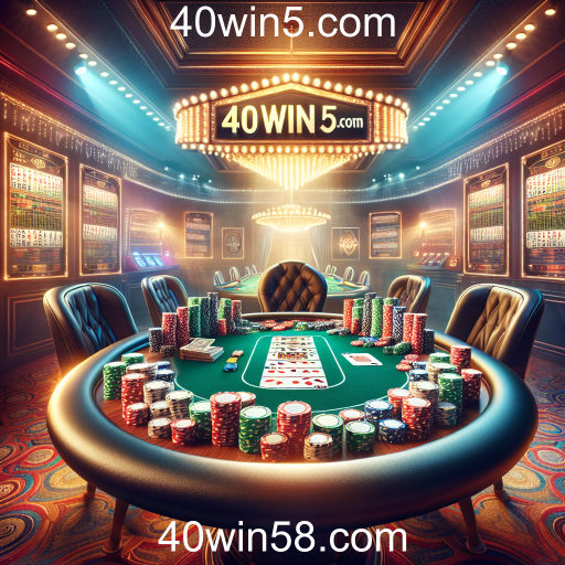 A Arte do Pôquer: Desvendando o Jogo no 40win5.com